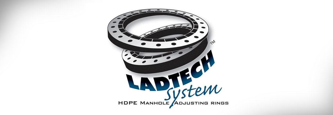 Ladtech System HDPE Manhole Adjusting Rings Logo.